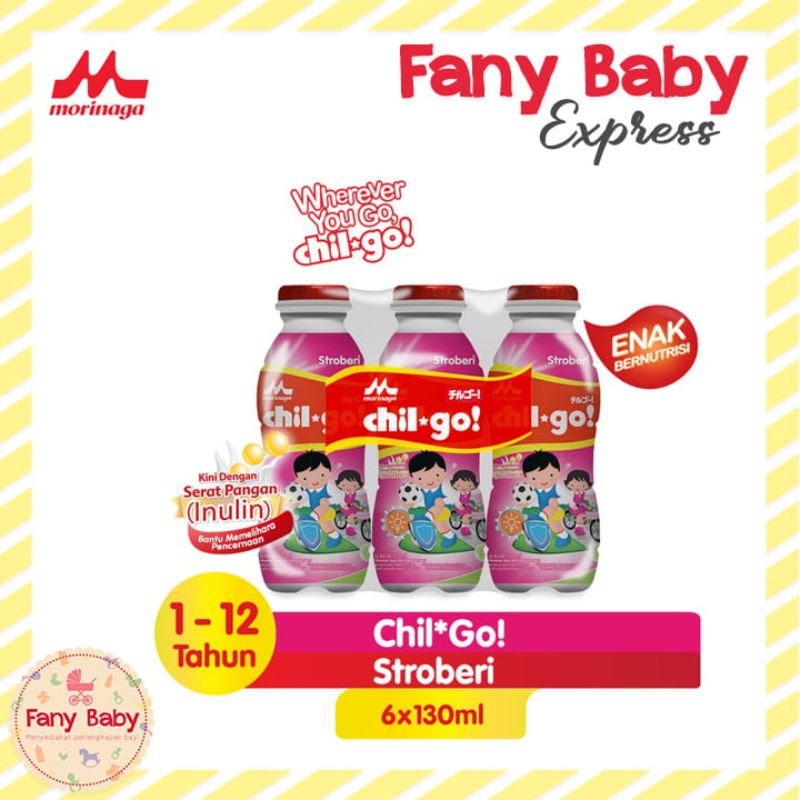 CHIL GO MORINAGA SUSU FORMULA 6PCS x 130ML