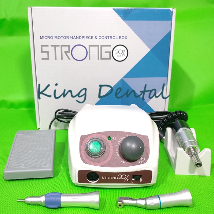 Laku Dental Micromotor Strong 207B Mikromotor Lengkap