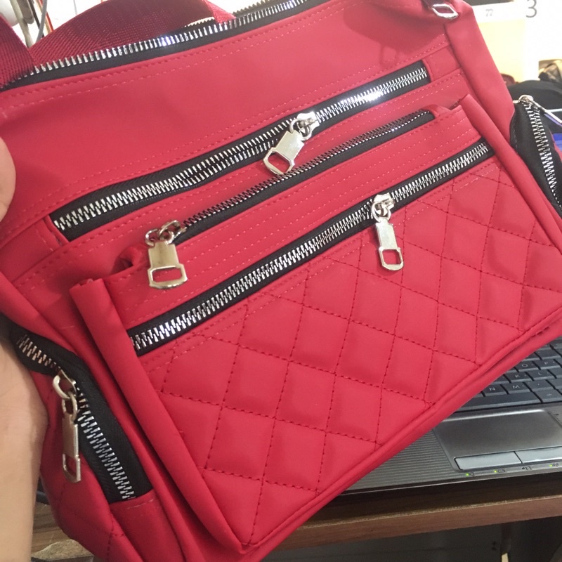 Akaci Tas Wanita Selempang Bahu 5 ruang 04-6729 Shoulder bag Fashion Korea Terbaru Grosir Murah Import THR