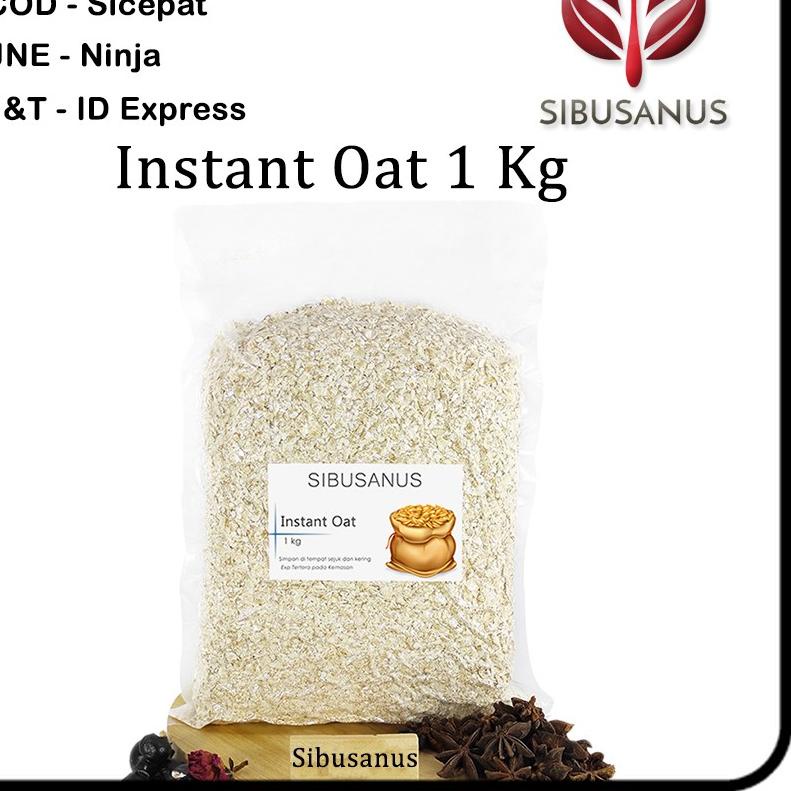 

ⅎ Instant Oat 1 KG Gandum Instant 1 KG OATMEAL Instant Gandum Oatmeal Import 1 KG ✹