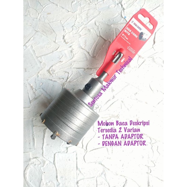 DOUBLE THUNDER 75 MM Hole Saw Mata Bor Tembok Beton Hollow Core 75mm