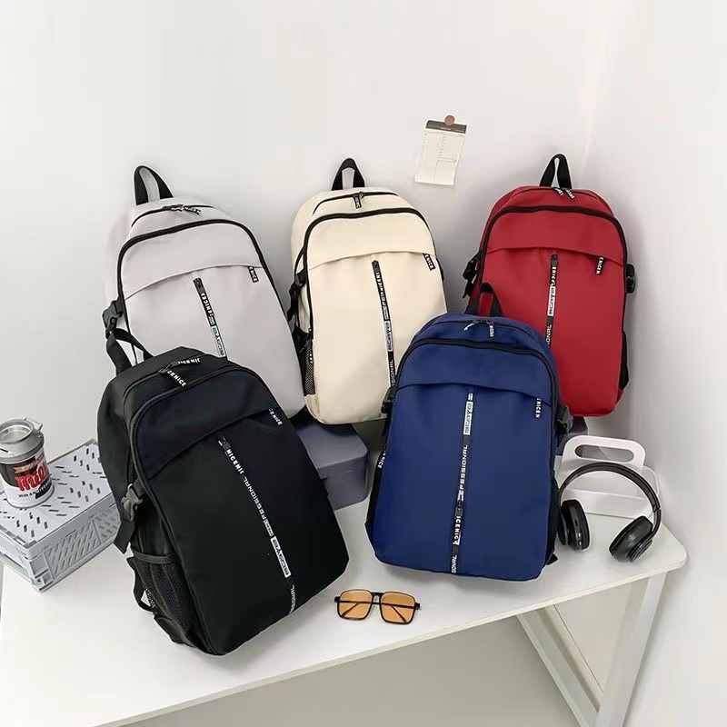 Highland Tas Ransel Pria Wanita Fashion Korea Tas Punggung Sekolah Kerja Kuliah TR306