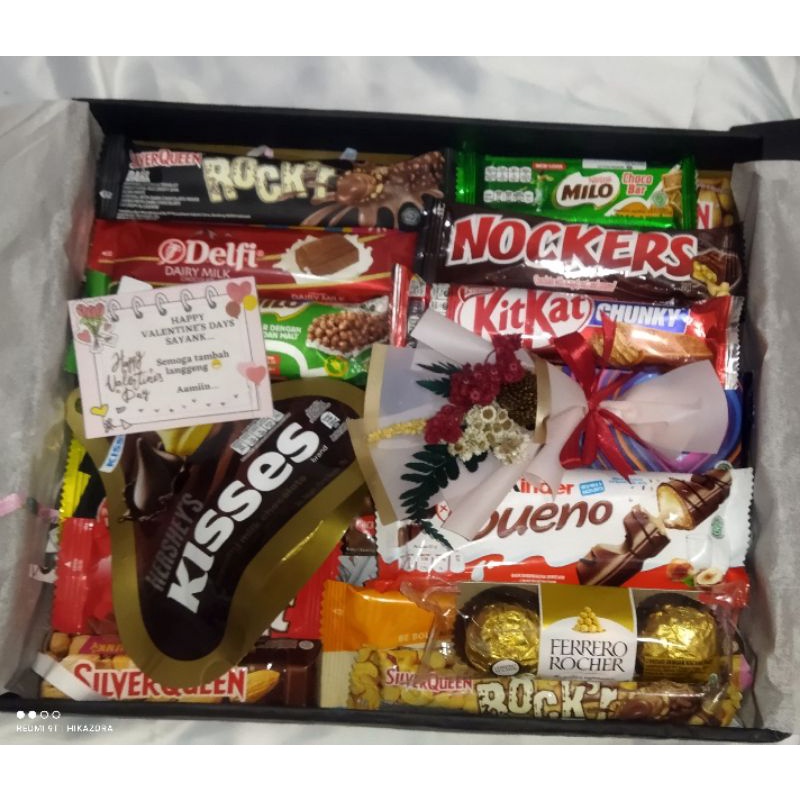 

Hampers Coklat Valentine/coklat Valentine / coklat premium