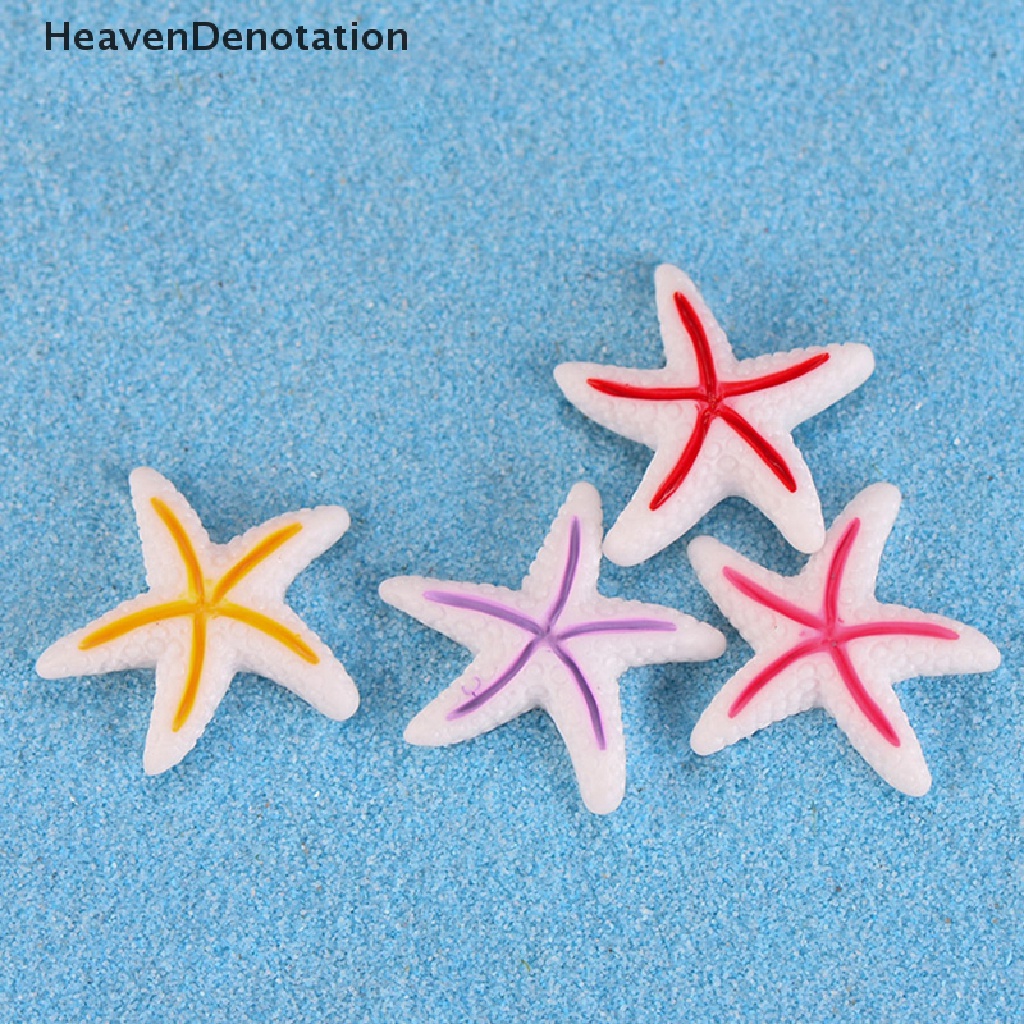 [HeavenDenotation] Bintang Laut Dolphin Kartun Resin Ornamen Resin Ikan Bintang Laut Lansekap Ornamen Aksesoris Dekorasi Aquarium HDV