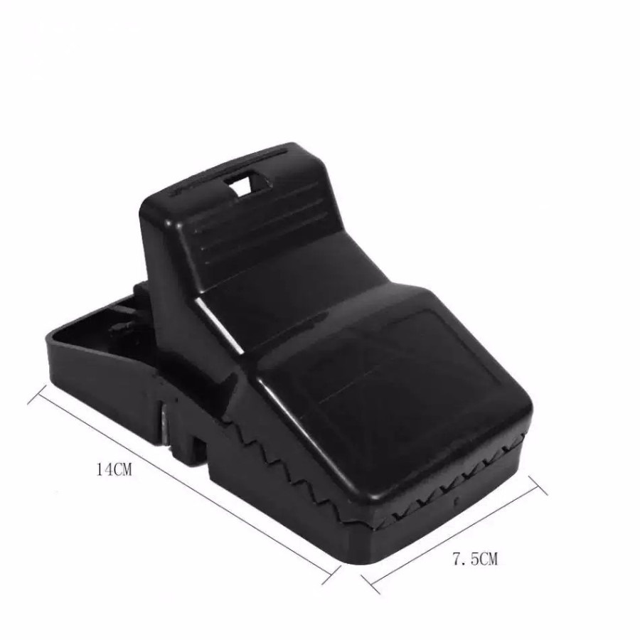 Perangkap Tikus Hitam Jebakan Joni Cat Mouse Trap Premium Quality Alat Penjepit Tikus Jepit Reusable
