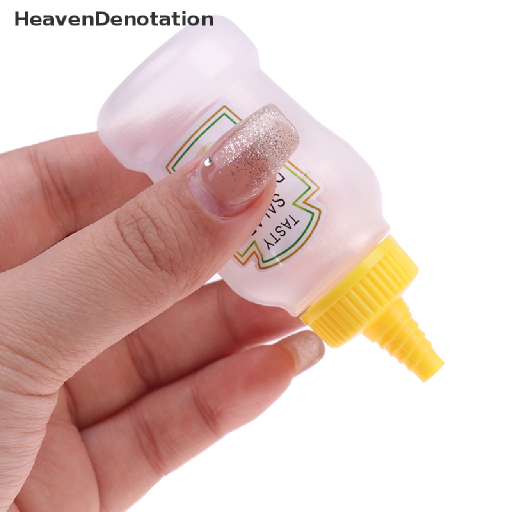 [HeavenDenotation] 3pcs Botol Peras Saus Mini Portable Botol Bumbu Sub-Botol Plastik HDV