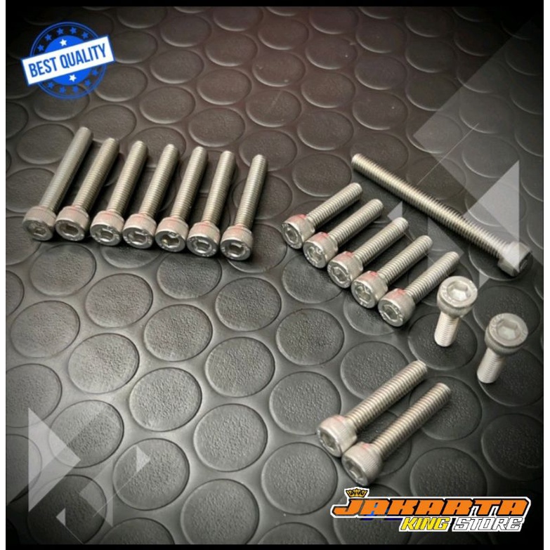 asli stenlis baut baud bak kalter bak kopling RX king rxk rxs