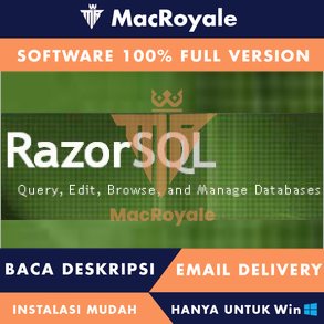 [Full Version] Richardson Software RazorSQL for Win &amp; Linux &amp; MacOS Lifetime Garansi