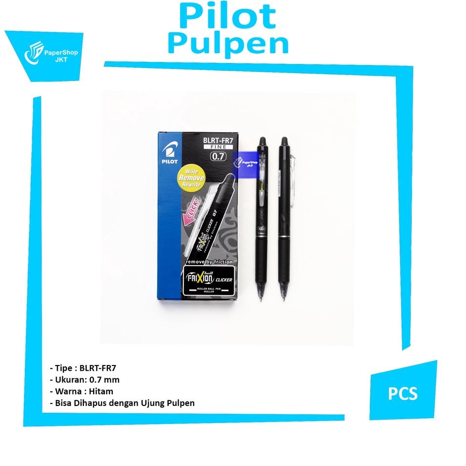 

Pusat Jual FRIXION - Pilot Pulpen Pen Clicker Bisa Dihapus - PCS