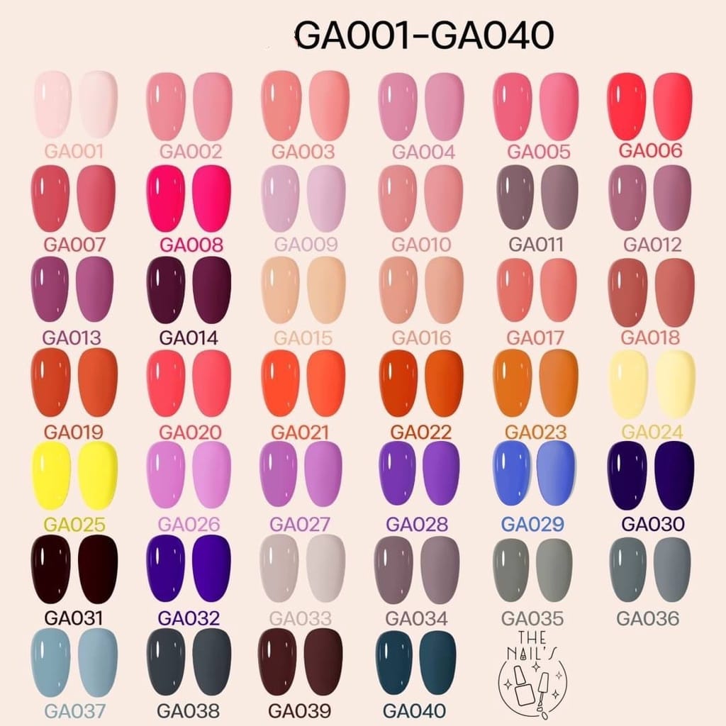 GAIRRIY (51-80) Kutek Gel Uv Nail Polish Art Cat Kuku Murah Bagus