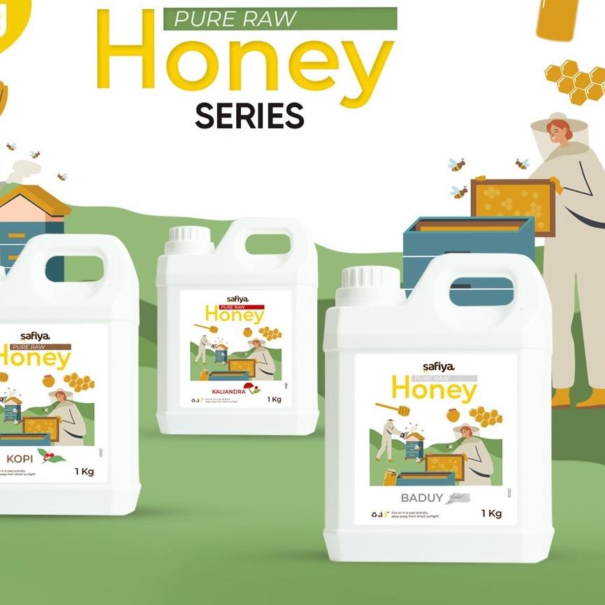 

➫ Murni 1 Kg Series Raw Honey Asli Safiya Food ♝