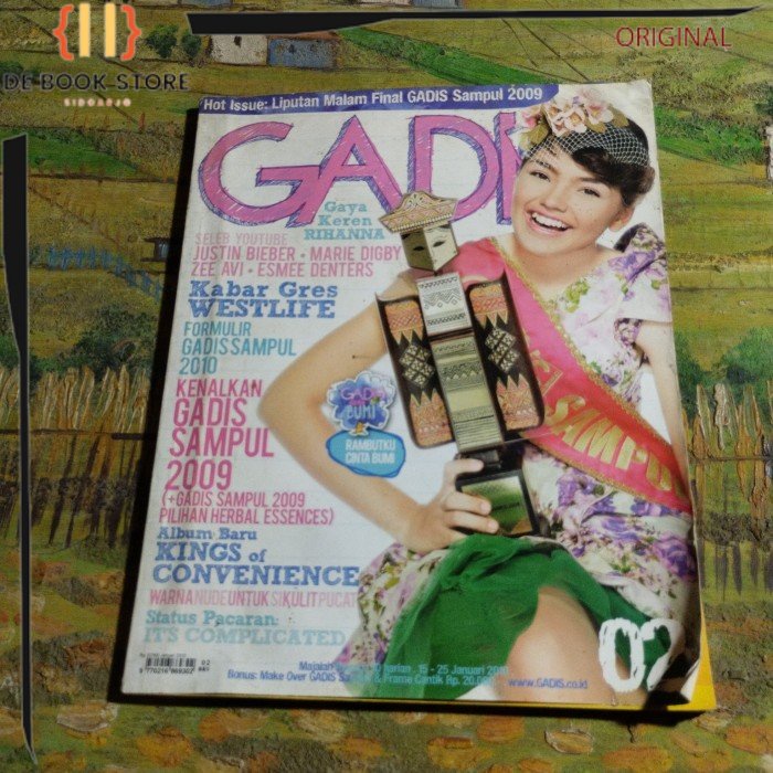 ORIGINAL - Majalah gadis sampul 2009