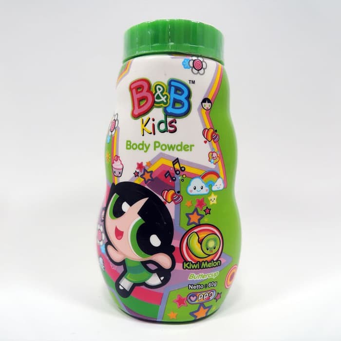 B&amp;B KIDS  BODY POWDER BUTTERCUP 150GR (36)