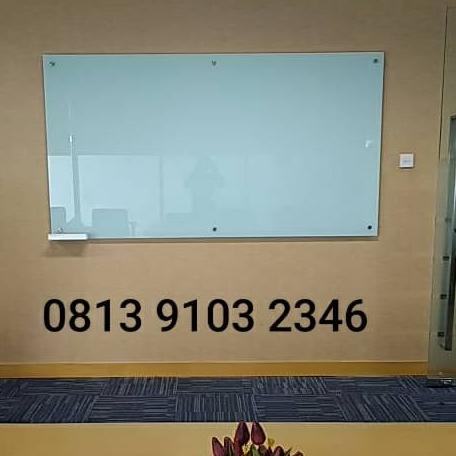 

Glassboard uk.100x180cm (5mm) / Papan Tulis Kaca