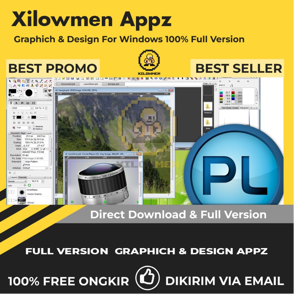 [Full Version] PhotoLine Pro Design Graphics Lifetime Win OS