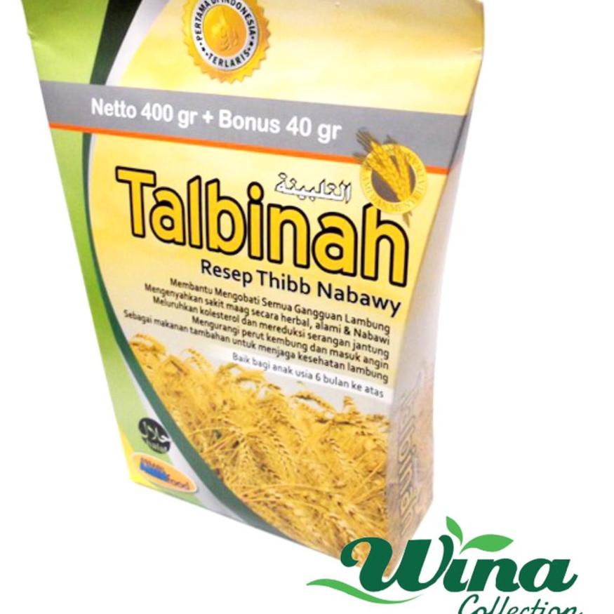 

✯ Tepung Gandum Bubur Talbinah 400gr+40gr Maag Gerd Lambung Dan Diet Tepung Talbina Mpasi ♩