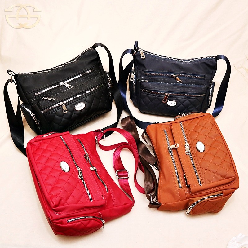 Akaci Tas Wanita Selempang Bahu 5 ruang 04-6729 Shoulder bag Fashion Korea Terbaru Grosir Murah Import THR