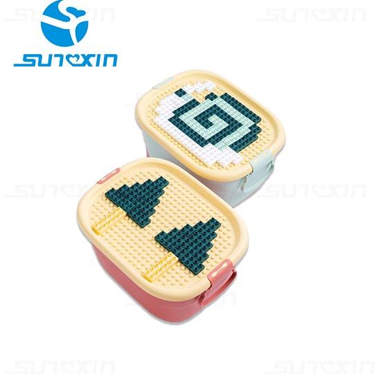 ❇ SUNXIN - Mainan Block Anak-2110 / Storage Box / Container Box Plastik / Meja dan Kursi anak ➾