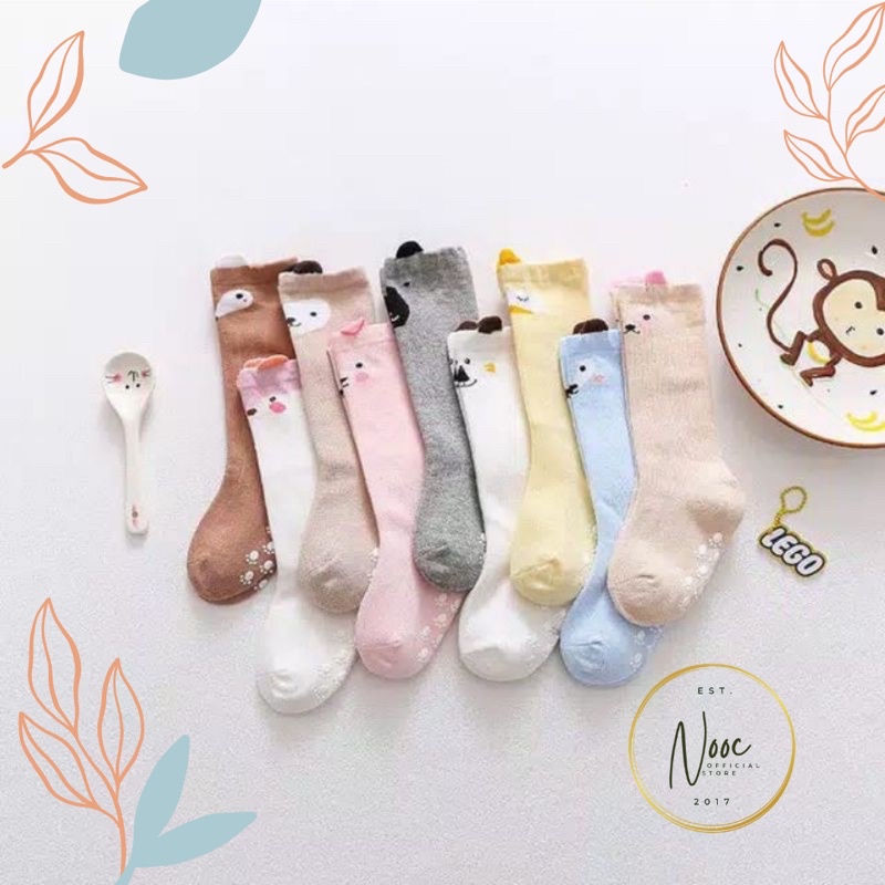 KAOS KAKI PANJANG BAYI IMPORT / KAOS KAKI KARAKTER IMPORT NC