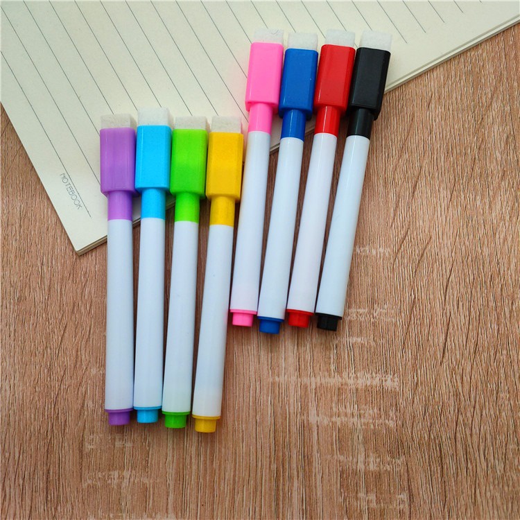 8pcs Spidol Mini Whiteboard Papan Tulis Warna Warni Set ST0349