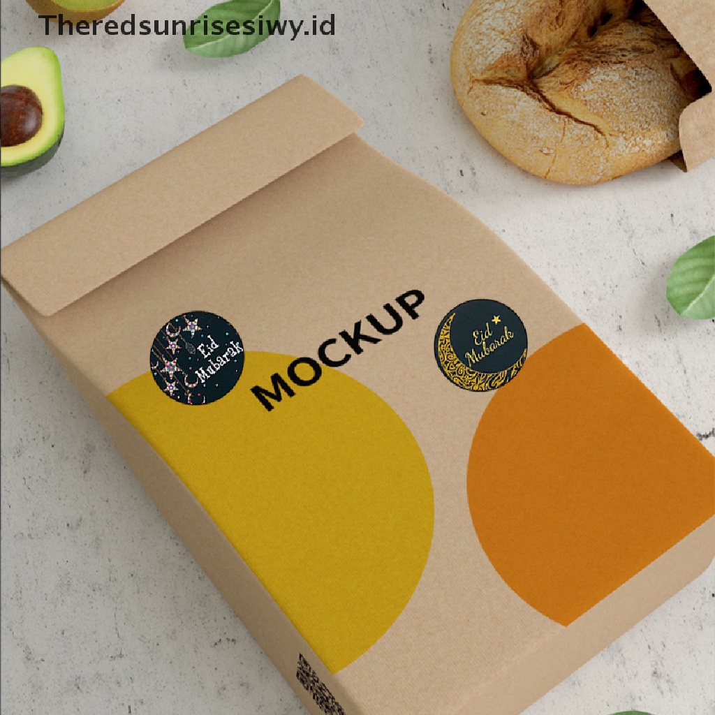 # Baju Lebaran # 10pcs Stiker Lebaran Al Fitr Segel Label Candy Box Decor Ramadhan Kareem Gift Bag Sticker Eid Mubarak Perlengkapan Pesta Muslim Islami~