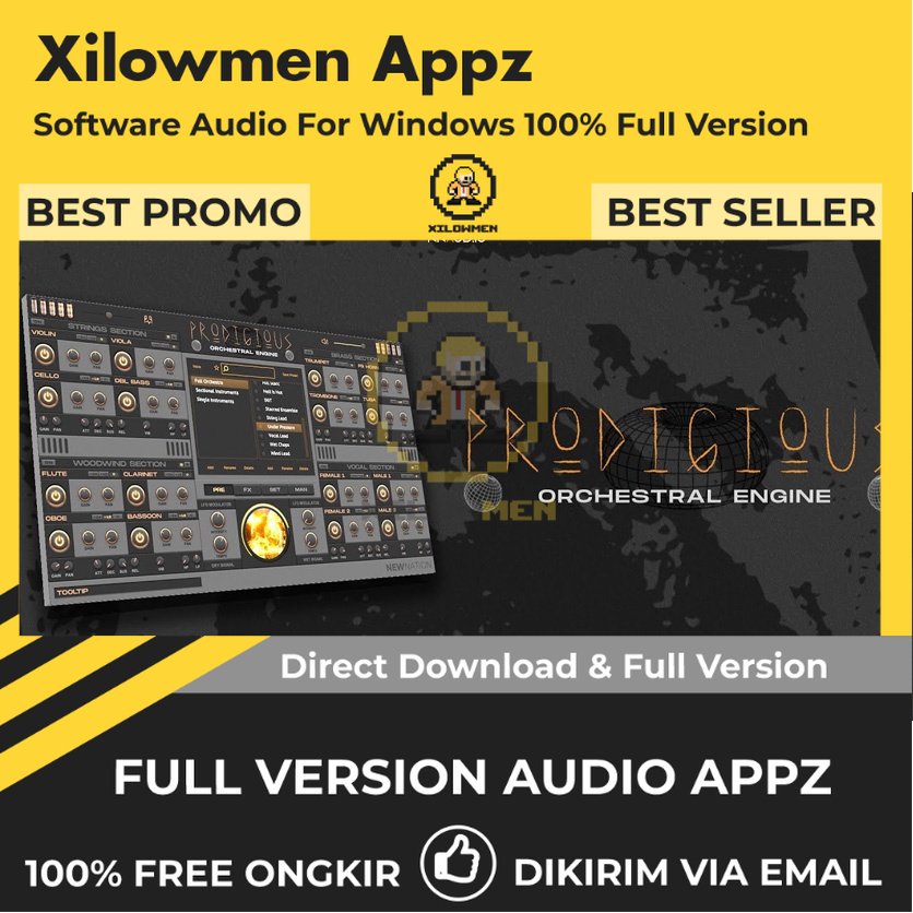 [Full Version] New Nation Prodigious Orchestral Engine Pro Lifetime Audio Software WIN OS