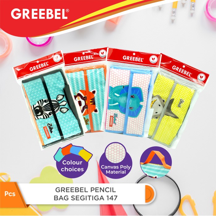 

BISA COD GREEBEL PENCIL BAG SEGITIGA 147