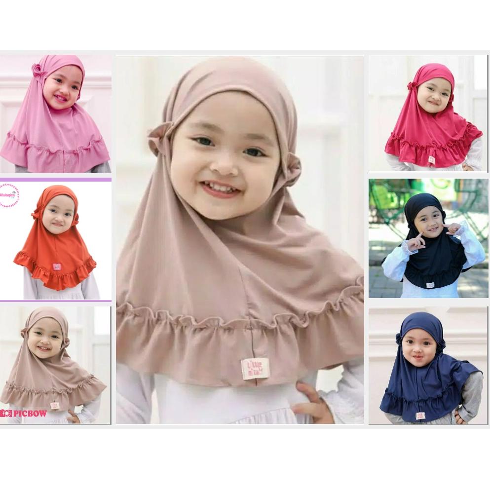 【MEGA SALE】 kerudung krudung kudung jilbab hijab instan anak ank bayi perempuan lucu model terbaru u