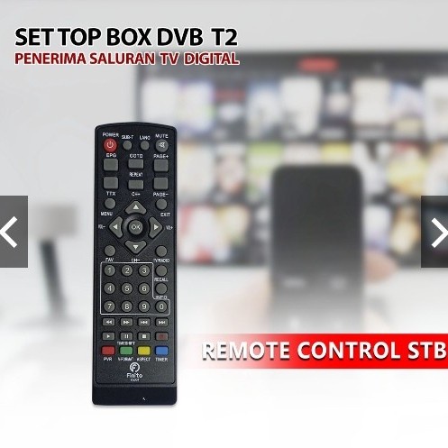 Remote Set Top Box Multi Remot STB Universal Matrix Luby Welhome Evercoss