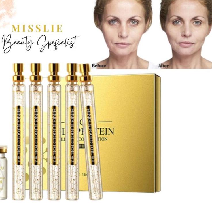 ✸ MOXIE GIRLZ GOLD PROTEIN LINE TANAM BENANG SERUM SILAHKAN PILIH VARIANT NYA ♟