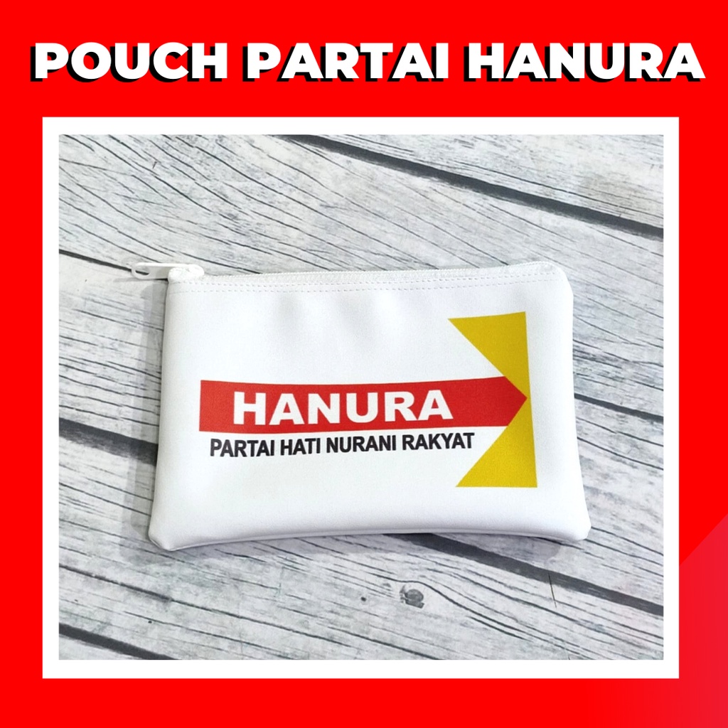 SOUVENIER DOMPET PARTAI HANURA/CLUTCH PARTAI HANURA/Pouch Printing Partai HANURA/SOUVENIR DOMPET KUL