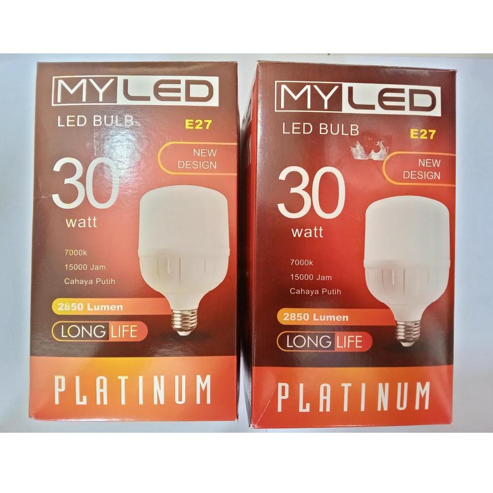 『Perdana』 MyLED platinum 30w/30watt Lampu My LED Bulb daylight putih
