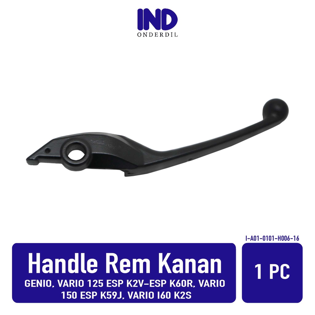 Handle Rem Kanan Vario LED New eSP 125 150 2018-2022 160 K2S 2022 Genio 2019 Handel-Hendel-Hendle Brake Lever