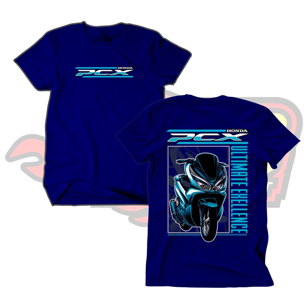 Baju Kaos Distro PCX Ultimate Racing Katun Combed