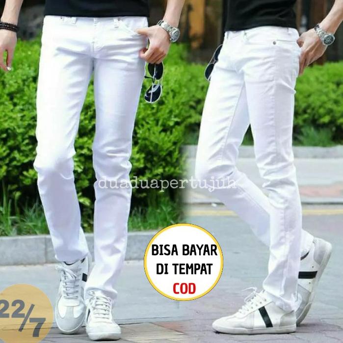 HARGA TERMURAH CELANA PANJANG PRIA CELANA PANJANG PUTIH PRIA CELANA CHINO PUTIH PRIA