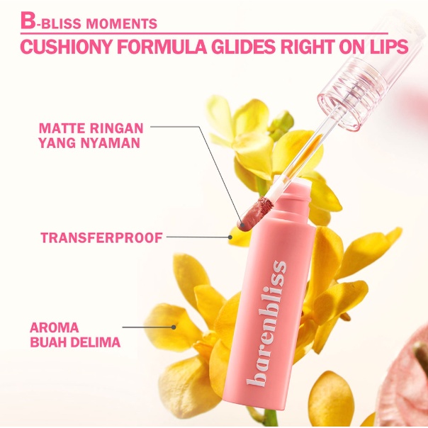 [FREE GIFT] BARENBLISS Korean Bloomatte Full Bloom Transferproof Matte Tint