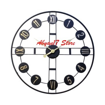INFORMA - JAM DINDING BESI-IRON WIRE WALL CLOCK R001