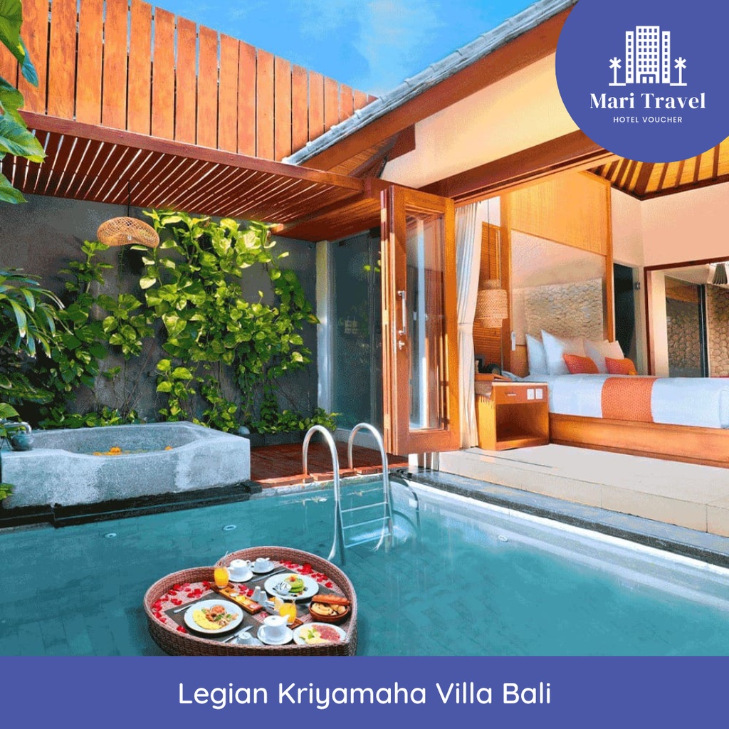 Voucher Hotel Legian Kriyamaha Villa Bali