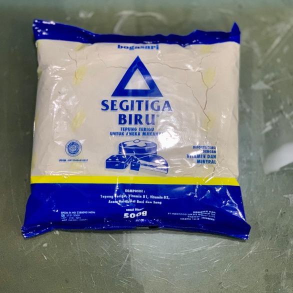 

☚ Tepung SEGITIGA BIRU 500 GR / DUS ( 20 Bungkus ) ♪