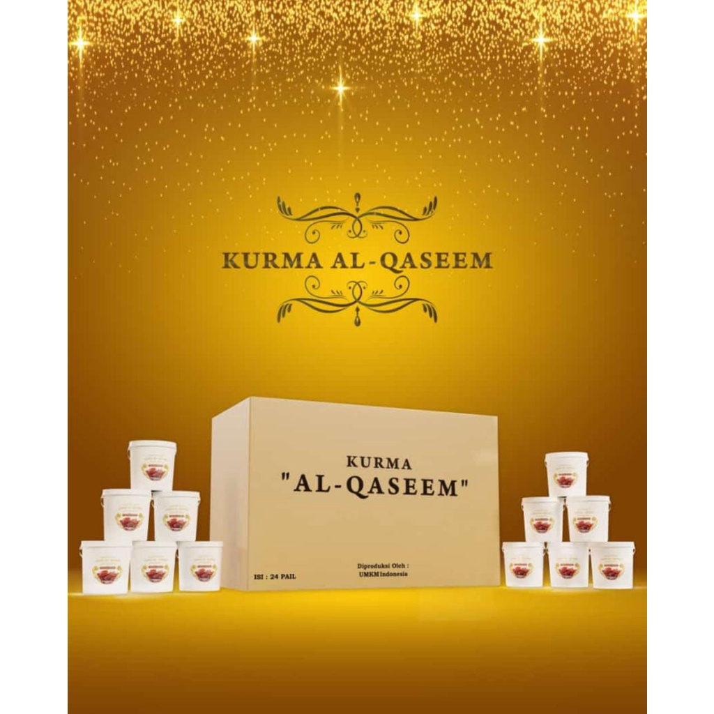 KURMA AL-QASEEM EMBER 700 GRAM / KURMA AL QASEEM ORIGINAL STOK TERBARU