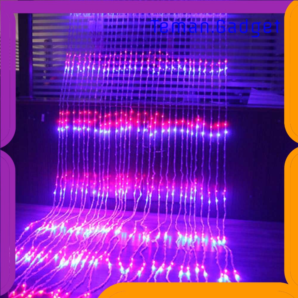 TG-LMP Kaslam Lampu Hias Gorden String Lights Wall Decoration 300LED 3x3Meter - 320L