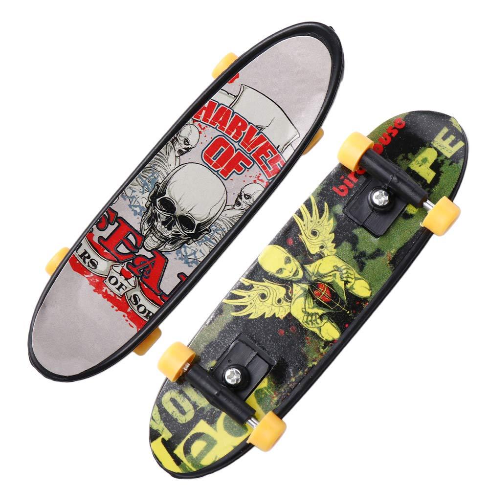 Needway   Finger Skate Board Inovatif Anak Hadiah Novelty Simulasi Mainan Jari Skuter Surfing Mainan Model Skateboard Skate Edukasi Truk Fingerboard Mainan