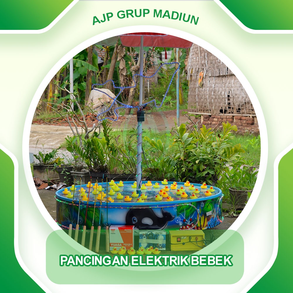 Wahana Pancingan Bebek Elektronik Berkualitas Produksi AJP Grup