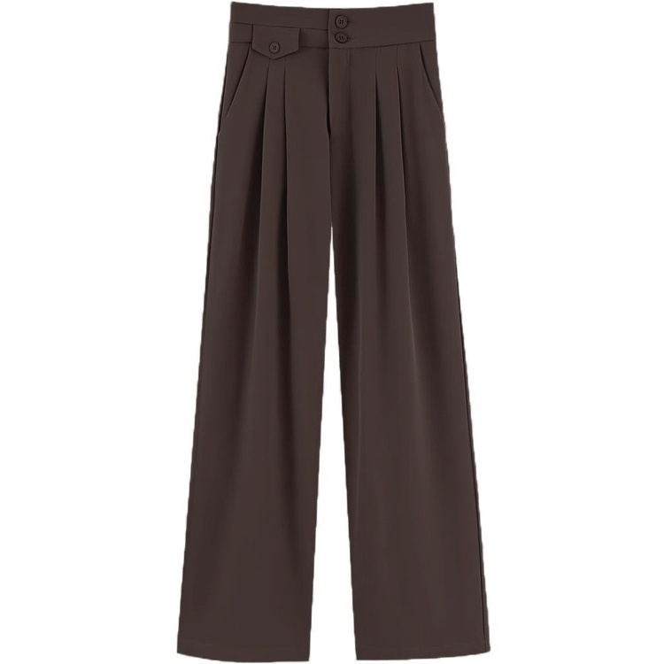 ZASKIYA - ADIRA PANTS CELANA BUTTON HIGHWAIST WANITA