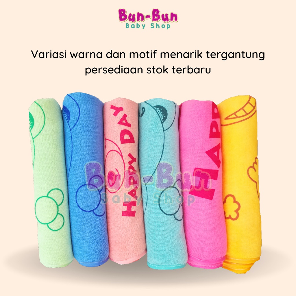 Handuk Bayi Baru Lahir Perlengkapan Mandi Murah Pelangi Lucu Peralatan Newborn Baby