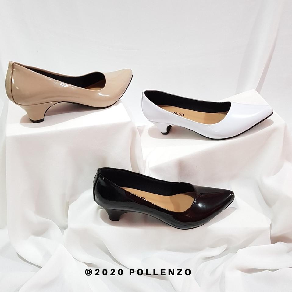 New Stock Pollenzo - Amelia Sepatu Kerja Wanita Pantopel Elegant Kia-001-B