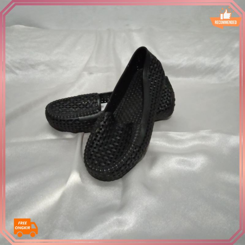 MY BABY Sepatu Wanita KARET Flat Shoes Karet Yumeida LD 3101