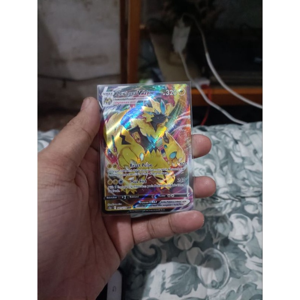 kartu pokemon bahasa Indonesia vstar semesta zeraora vmax