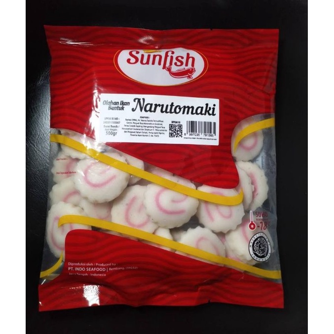 Sunfish Narutomaki 500 gr (Frozen Food)
