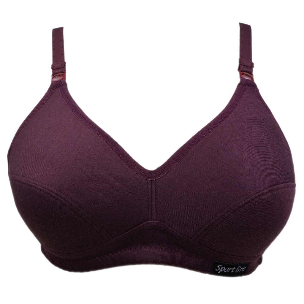 SPORT BRA ZAMZAM / BH WANITA DEWASA JUMBO KAIT / HAK 3 44/46 TANPA KAWAT &amp; BUSA KEREN